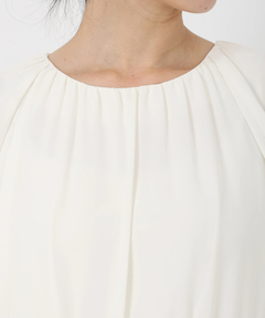 STRAWBERRY-FIELDS(ストロベリーフィールズ) |ウエスト切替ツイードワンピース