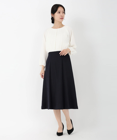 STRAWBERRY-FIELDS(ストロベリーフィールズ) |ウエスト切替ツイードワンピース