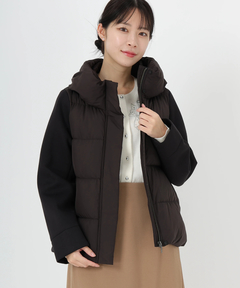 ストロベリーフィールズ　ファー　ライトグレー ジャケット 公式】 STRAWBERRY-FIELDS(ストロベリーフィールズ)