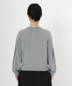 STRAWBERRY-FIELDS(ストロベリーフィールズ) |リボンモチーフ刺？ニットカーディガン