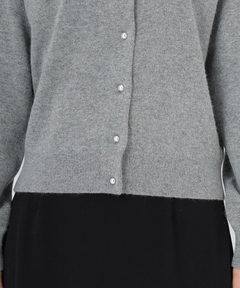 STRAWBERRY-FIELDS(ストロベリーフィールズ) |リボンモチーフ刺？ニットカーディガン