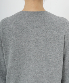 STRAWBERRY-FIELDS(ストロベリーフィールズ) |リボンモチーフ刺？ニットカーディガン