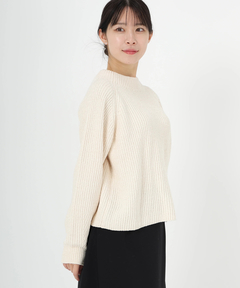 新品ストロベリーフィールズ■大人めリブニットリラクシーロングワンピース グレー STRAWBERRY-FIELDS(ストロベリーフィールズ)｜B品 アイテム一覧