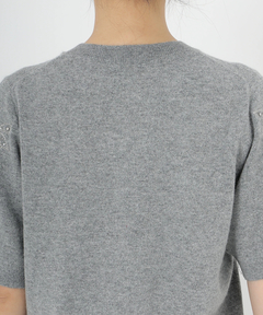 STRAWBERRY-FIELDS(ストロベリーフィールズ) |リボンモチーフ刺しゅうニット