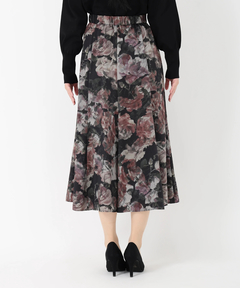 STRAWBERRY-FIELDS(ストロベリーフィールズ) |ナローシルエットプリントスカート