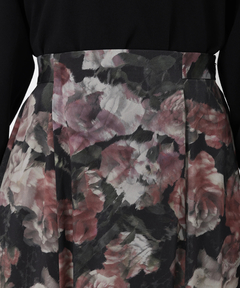 STRAWBERRY-FIELDS(ストロベリーフィールズ) |ナローシルエットプリントスカート