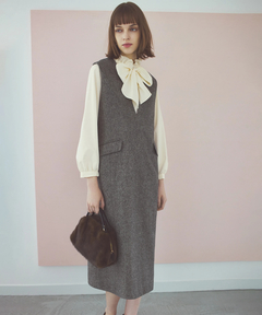 エムズグレーシー半袖ワンピース　チェックフリルティアードストロベリーフィールズ M'S GRACY 2024 Summer Collection | msgracy