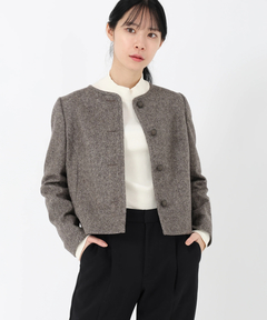 STRAWBERRY-FIELDS(ストロベリーフィールズ) |コンパクトツイードジャケット