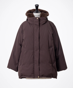 STRAWBERRY-FIELDS(ストロベリーフィールズ) |２ｗａｙファーフード中綿アウター