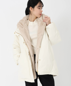 STRAWBERRY-FIELDS(ストロベリーフィールズ) |２ｗａｙファーフード中綿アウター