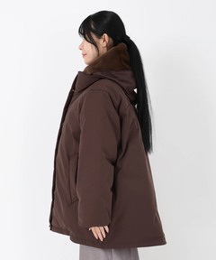 STRAWBERRY-FIELDS(ストロベリーフィールズ) |２ｗａｙファーフード中綿アウター