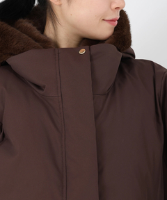 STRAWBERRY-FIELDS(ストロベリーフィールズ) |２ｗａｙファーフード中綿アウター