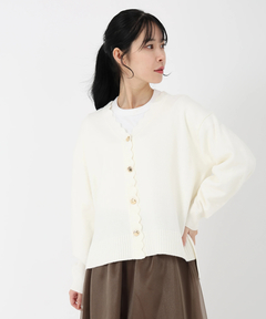 STRAWBERRY-FIELDS(ストロベリーフィールズ) |スカラップＶネックニット