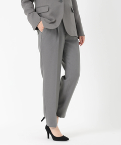 STRAWBERRY-FIELDS(ストロベリーフィールズ) |タックテーパードパンツ