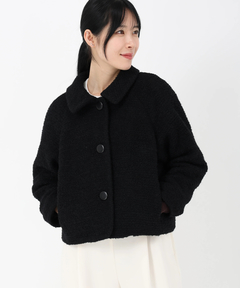 ストロベリーフィールズ　MANTECO ビーバー　ファー付きコート STRAWBERRY-FIELDS（ストロベリーフィールズ）の「ライト