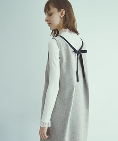 STRAWBERRY-FIELDS(ストロベリーフィールズ) |シアーフリルリブニット