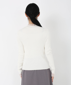 STRAWBERRY-FIELDS(ストロベリーフィールズ) |シアーフリルリブニット