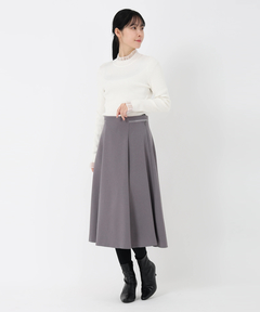 STRAWBERRY-FIELDS(ストロベリーフィールズ) |シアーフリルリブニット