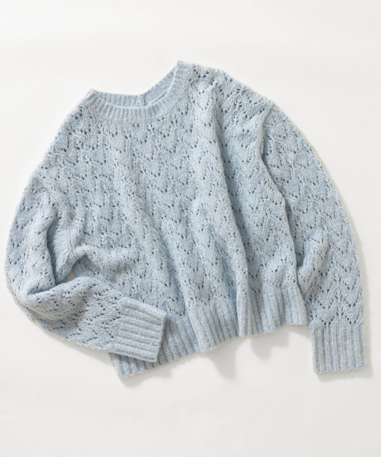 STRAWBERRY-FIELDS(ストロベリーフィールズ) |レース編シャインニット