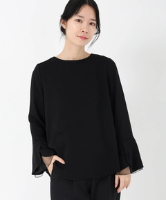 STRAWBERRY-FIELDS(ストロベリーフィールズ) |袖コンシャスブラウス