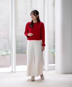 STRAWBERRY-FIELDS(ストロベリーフィールズ) |ソフトフレアーパンツ