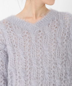 STRAWBERRY-FIELDS(ストロベリーフィールズ) |レース編みシャギーニット