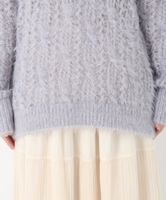 STRAWBERRY-FIELDS(ストロベリーフィールズ) |レース編みシャギーニット