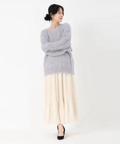 STRAWBERRY-FIELDS(ストロベリーフィールズ) |レース編みシャギーニット