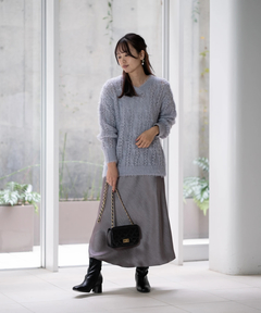 STRAWBERRY-FIELDS(ストロベリーフィールズ) |レース編みシャギーニット