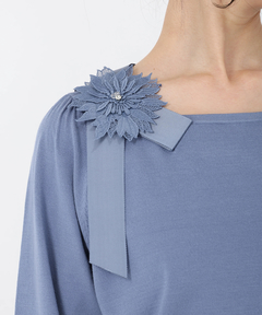 STRAWBERRY-FIELDS(ストロベリーフィールズ) |レース＊リボンデティールニット