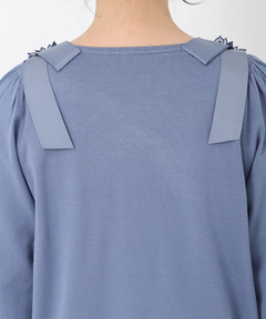 STRAWBERRY-FIELDS(ストロベリーフィールズ) |レース＊リボンデティールニット