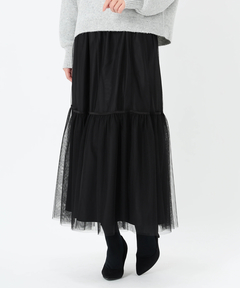 ストロベリーフィールズ　プリーツティアードスカート STRAWBERRY-FIELDS｜プリーツティアードスカート | Rakuten Fashion