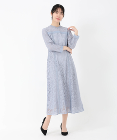 ストロベリーフィールズ　サックスブルー　ワンピース ストロベリーフィールズ サックスブルー ワンピース STRAWBERRY-FIELDS