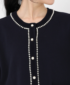 STRAWBERRY-FIELDS(ストロベリーフィールズ) |パールトリミングジャケット