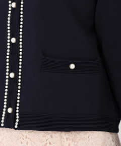 STRAWBERRY-FIELDS(ストロベリーフィールズ) |パールトリミングジャケット