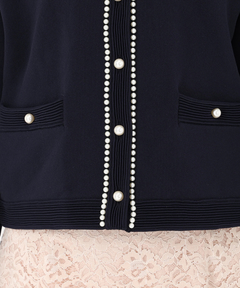 STRAWBERRY-FIELDS(ストロベリーフィールズ) |パールトリミングジャケット