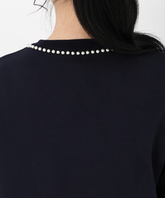 STRAWBERRY-FIELDS(ストロベリーフィールズ) |パールトリミングジャケット