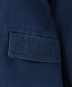 STRAWBERRY-FIELDS(ストロベリーフィールズ) |ポケットディテールデニムジャケット