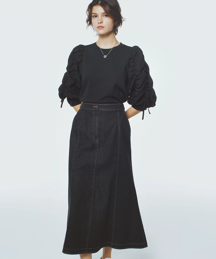 STRAWBERRY-FIELDS(ストロベリーフィールズ) |デニムマーメイドスカート