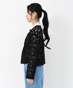 STRAWBERRY-FIELDS(ストロベリーフィールズ) |クロッシェライクレースジャケット