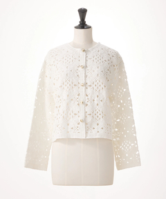 STRAWBERRY-FIELDS(ストロベリーフィールズ) |クロッシェライクレースジャケット