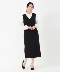 STRAWBERRY-FIELDS(ストロベリーフィールズ) |Ｖネックジャンパースカート