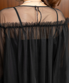 STRAWBERRY-FIELDS(ストロベリーフィールズ) |チュールトップスパンツセットアップ