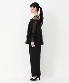 STRAWBERRY-FIELDS(ストロベリーフィールズ) |チュールトップスパンツセットアップ