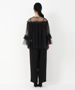 STRAWBERRY-FIELDS(ストロベリーフィールズ) |チュールトップスパンツセットアップ