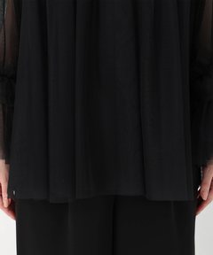 STRAWBERRY-FIELDS(ストロベリーフィールズ) |チュールトップスパンツセットアップ