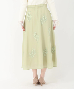 STRAWBERRY-FIELDS(ストロベリーフィールズ) |アップリケシアーフレアースカート