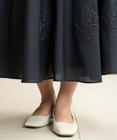 STRAWBERRY-FIELDS(ストロベリーフィールズ) |アップリケシアーフレアースカート