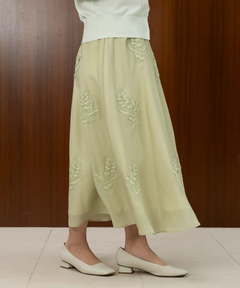 STRAWBERRY-FIELDS(ストロベリーフィールズ) |アップリケシアーフレアースカート