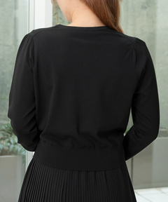 STRAWBERRY-FIELDS(ストロベリーフィールズ) |花モチーフニットカーディガン